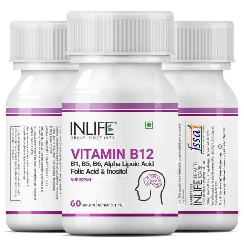 Inlife Vitamin B12 Tablets | Grocsy
