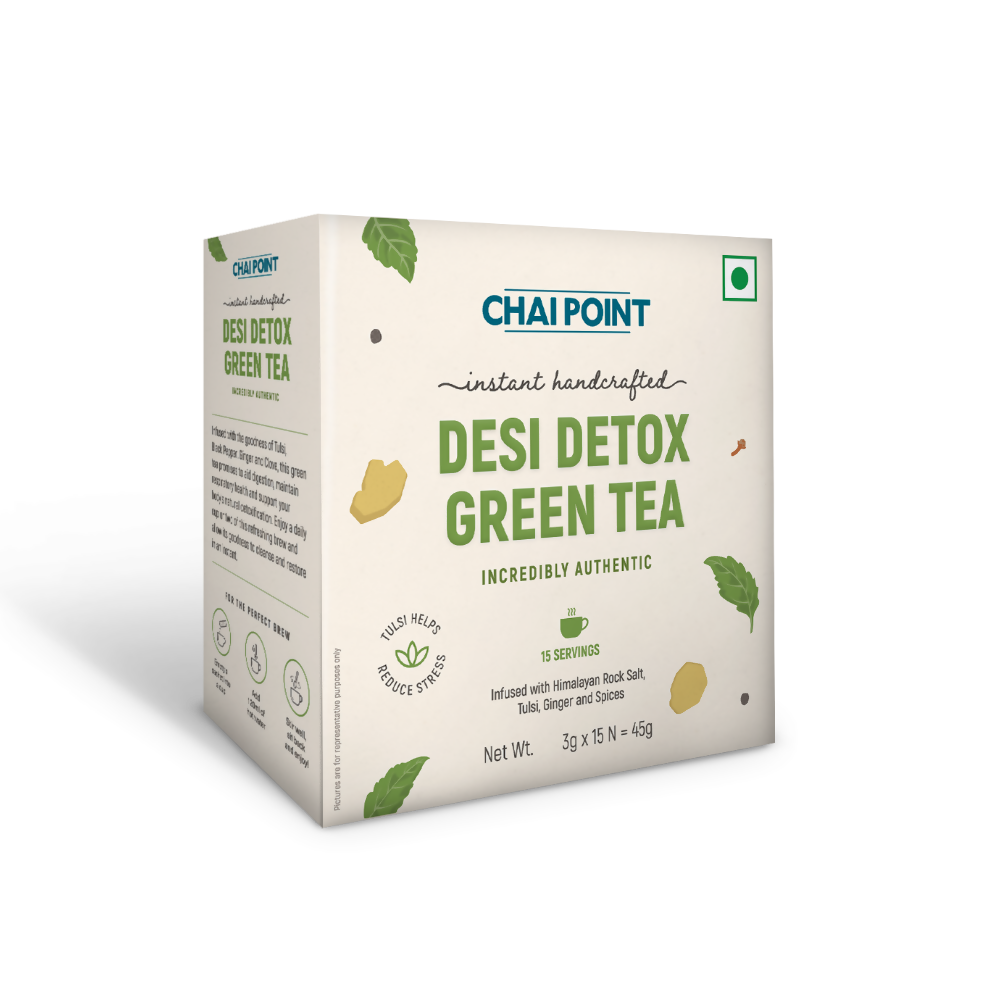 Chai Point Desi Detox Green Instant Tea | Grocsy
