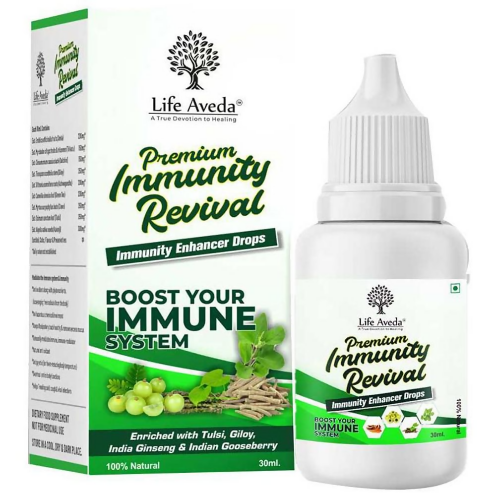 Life Aveda Premium Immunity Revival Drop | Grocsy