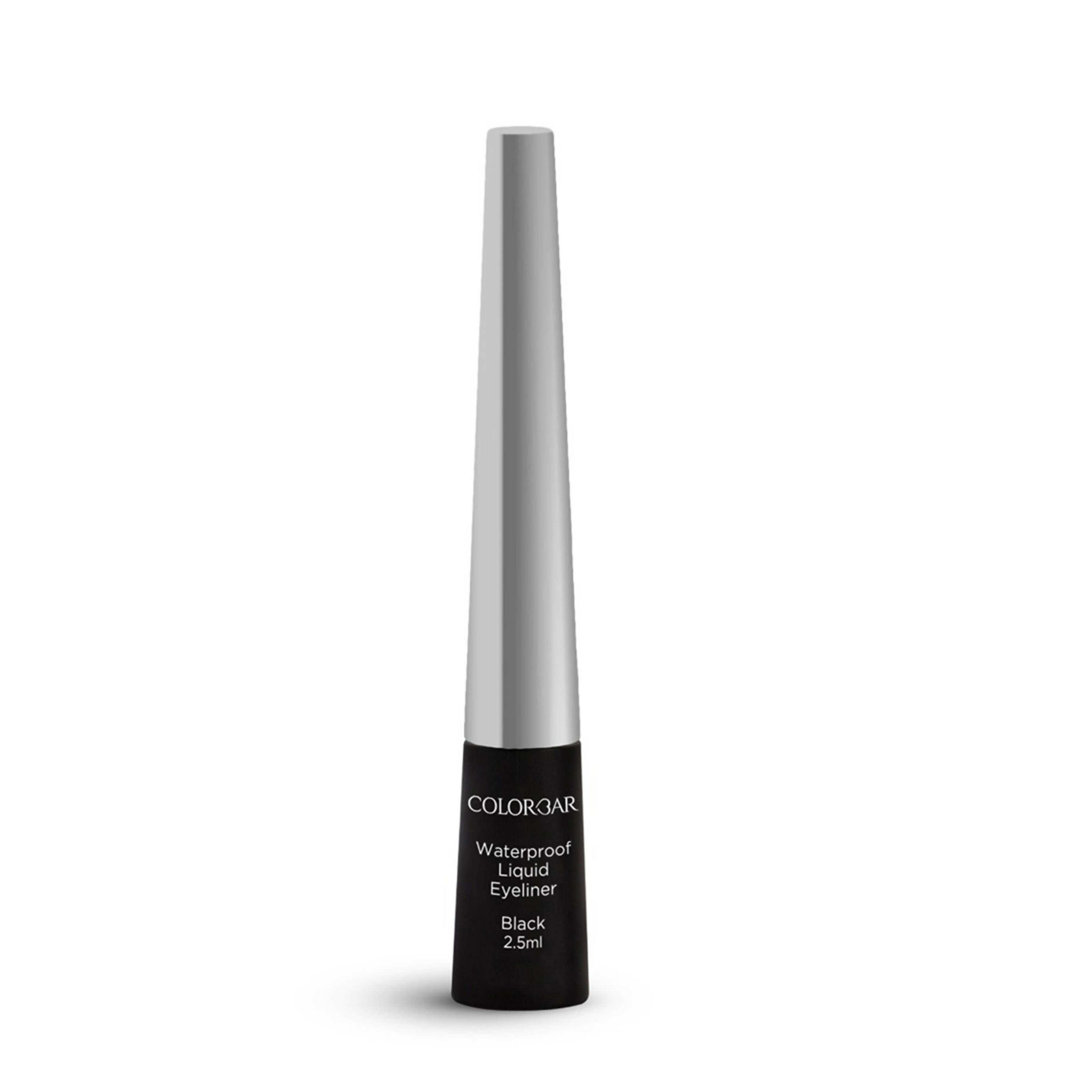 Colorbar Precision Waterproof Eyeliner (With Shiny Silver Cap) Eye Liner Black | Grocsy
