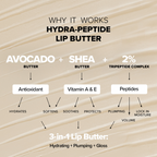 Nudestix Hydra-Peptide Lip Butter - Candy Kiss | Grocsy