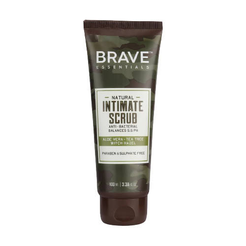 Brave Essentials Natural Intimate Scrub | Grocsy