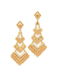 Golden Earrings (Gold) - Ruby Raang | Grocsy