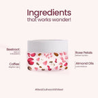 Mother Sparsh Rose & Beetroot Lip Lightening Scrub | Grocsy