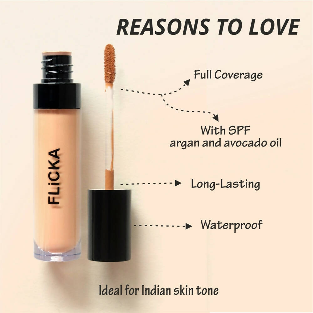 Flicka Cover Story Liquid Concealer - Ivory | Grocsy