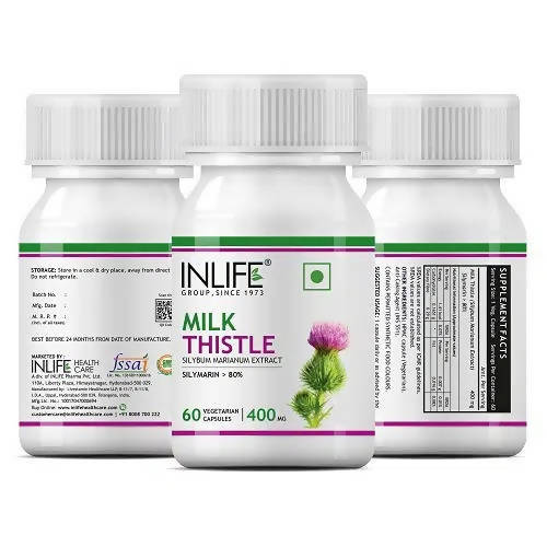 Inlife Milk Thistle Capsules | Grocsy