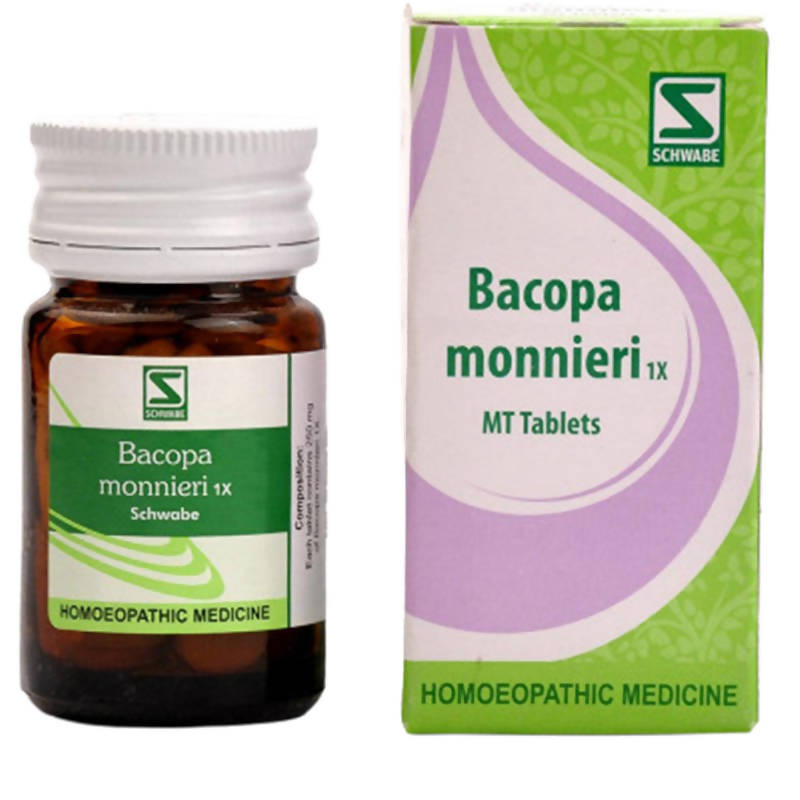 Dr. Willmar Schwabe India Bacopa Monnieri 1X MT Tablets | Grocsy