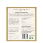 Forest Essentials Luxury Sugar Soap Oudh & Green Tea | Grocsy