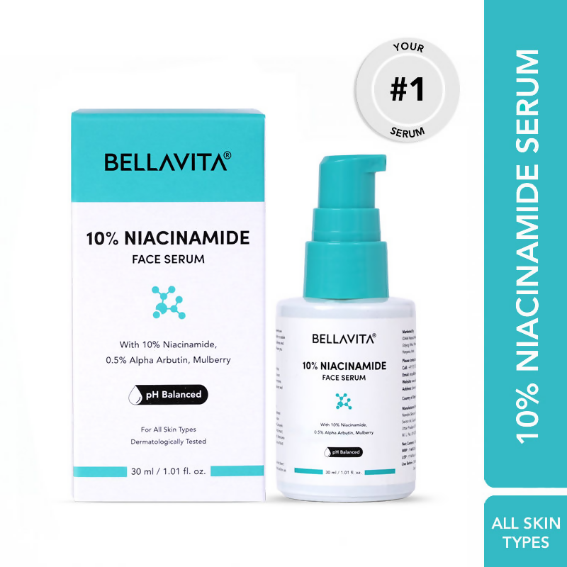 Bella Vita Organic Niacinamide Face Serum | Grocsy