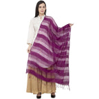 A R Silk Payal Plan Regular Dupatta Purple Color Dupatta or Chunni | Grocsy