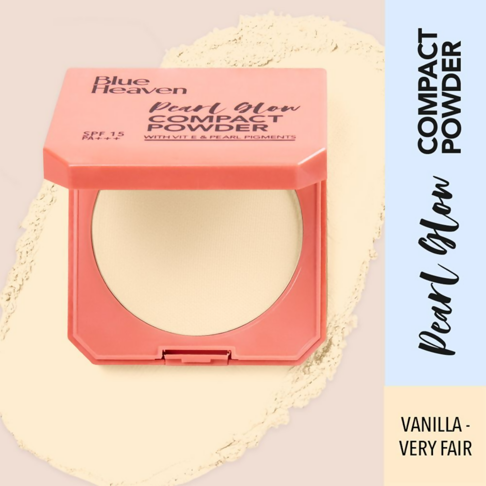 Blue Heaven Pearl Glow Compact - Vanilla | Grocsy