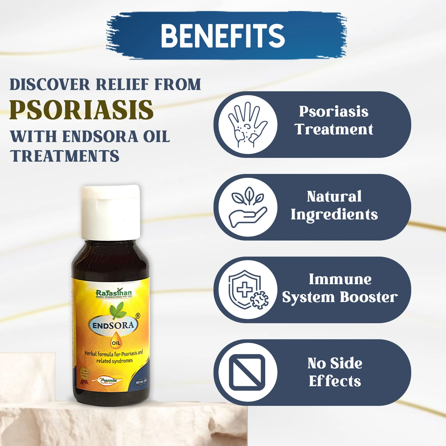 Rajasthan Herbals Endsora Oil | Grocsy