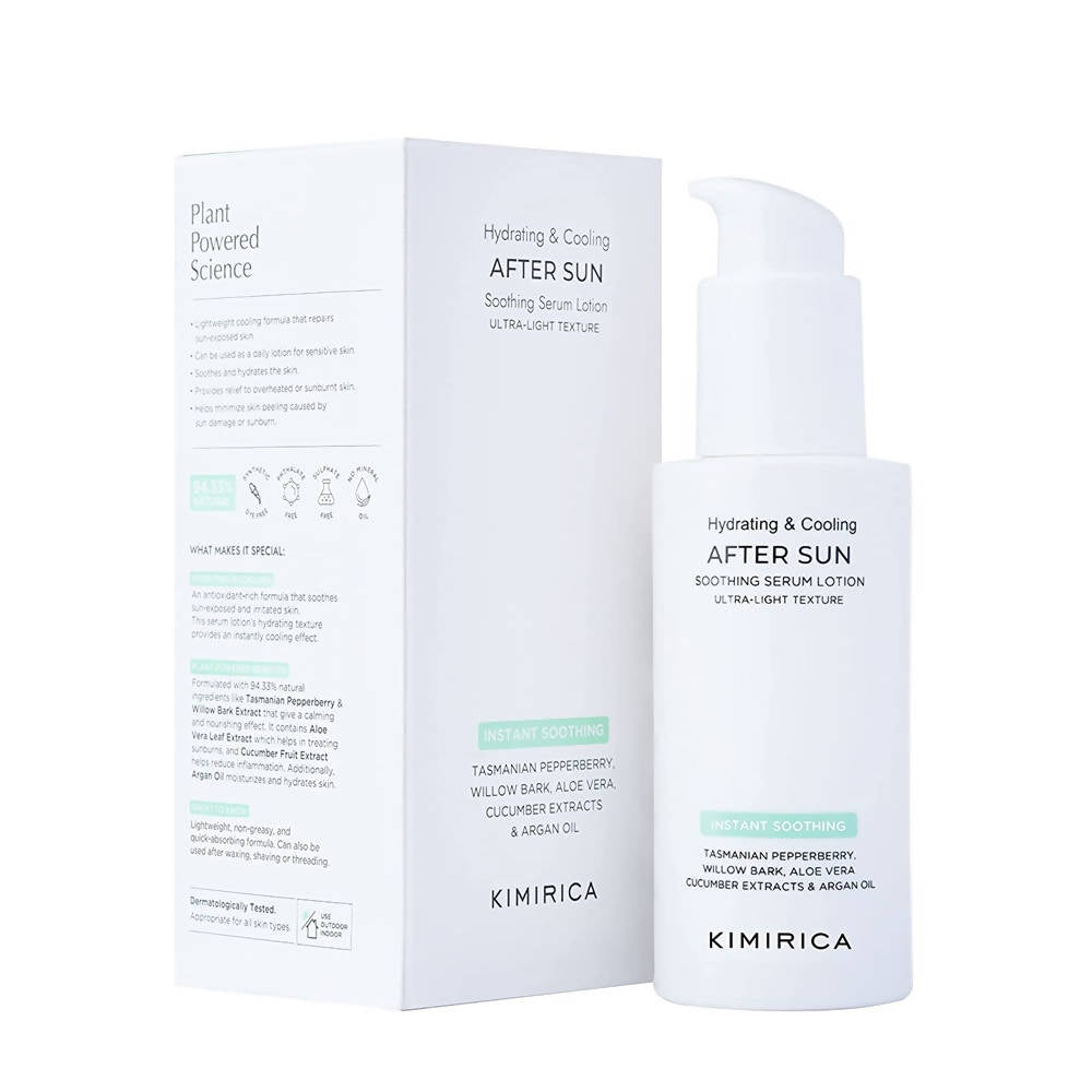 Kimirica After Sun Soothing Serum Lotion | Grocsy