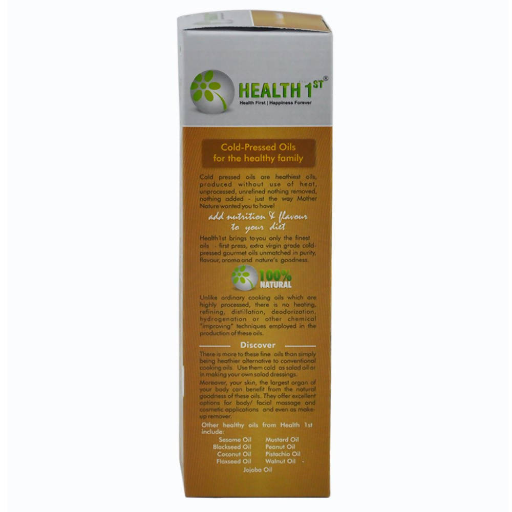 Health 1st Cold Pressed Almond Oil | Grocsy
