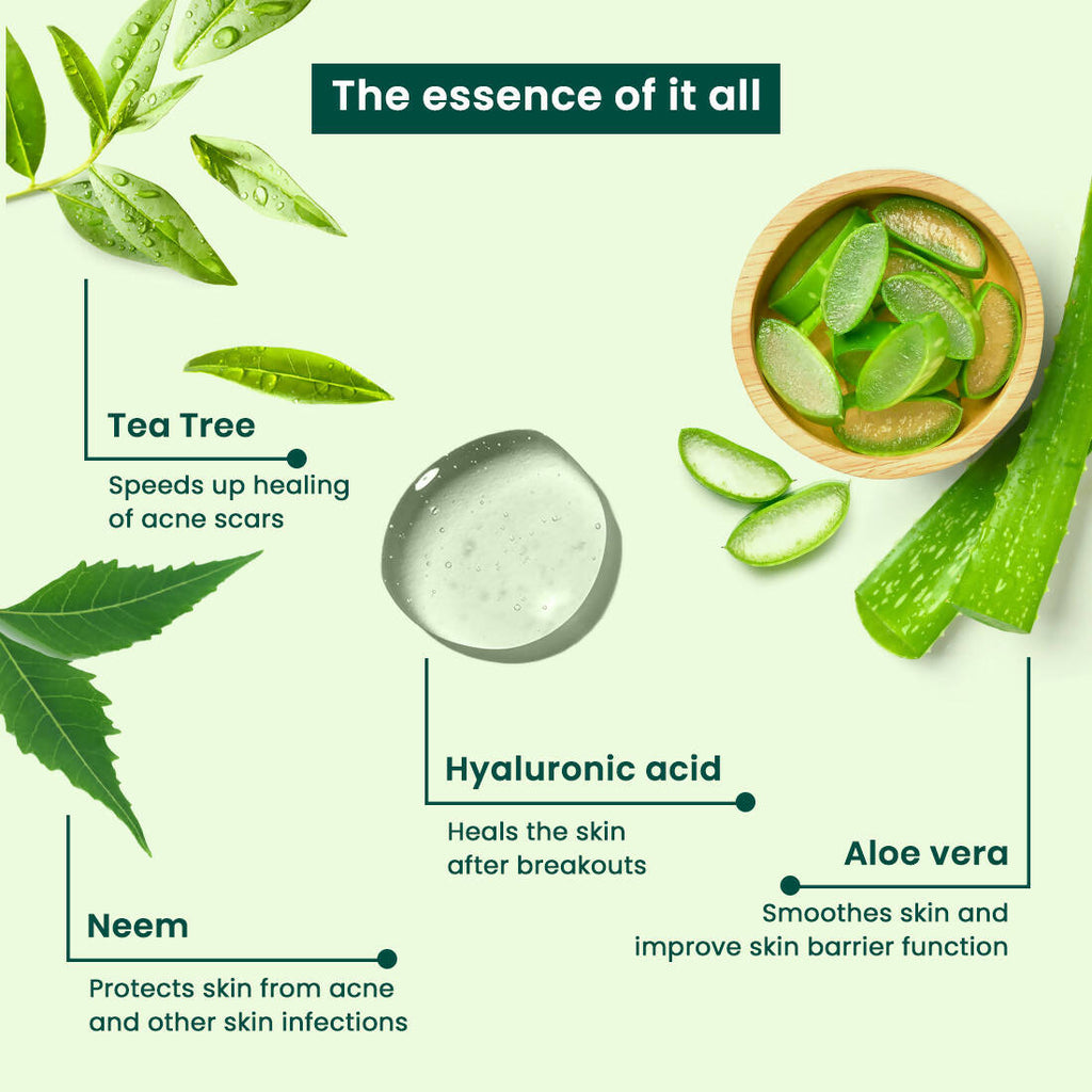 Vasu Healthcare Botanicals Tea Tree Face Serum | Grocsy