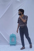 Diva Globe Abstract Printed Shirt | Grocsy