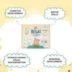 ClassMonitor Learning Educational Kit with Free Mobile App | Preschool Home-Learning Kit for 0-12 month kids | Grocsy
