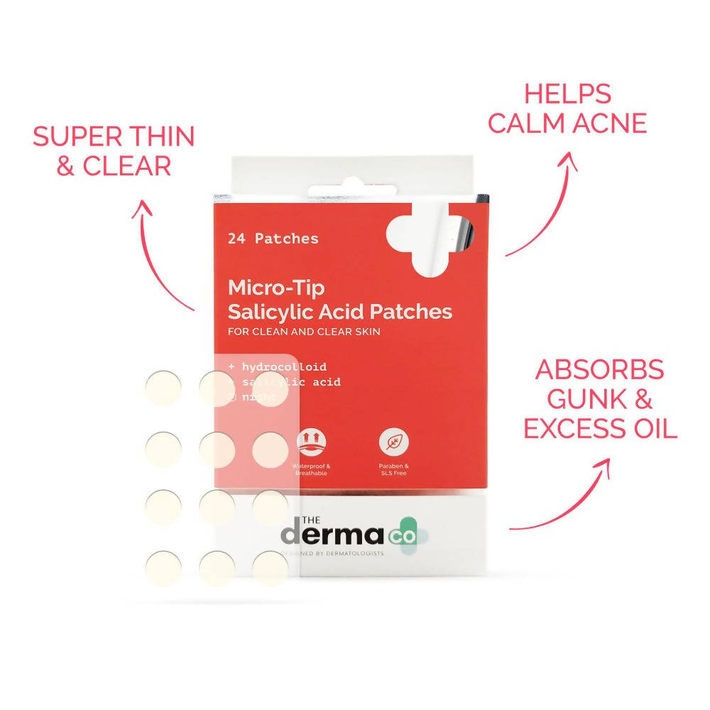 The Derma Co Micro-Tip Salicylic Acid Patches | Grocsy