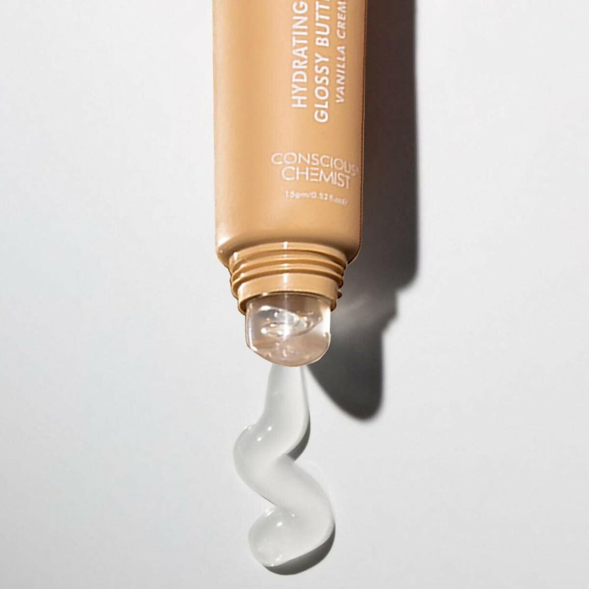 Conscious Chemist Peptide Lip Balm, Lush Lips with SPF15 - Vanilla Creme | Grocsy