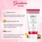 Globus Naturals Glycolic & 1% Salicylic Acid Herbal Anti Acne Face Gel | Grocsy