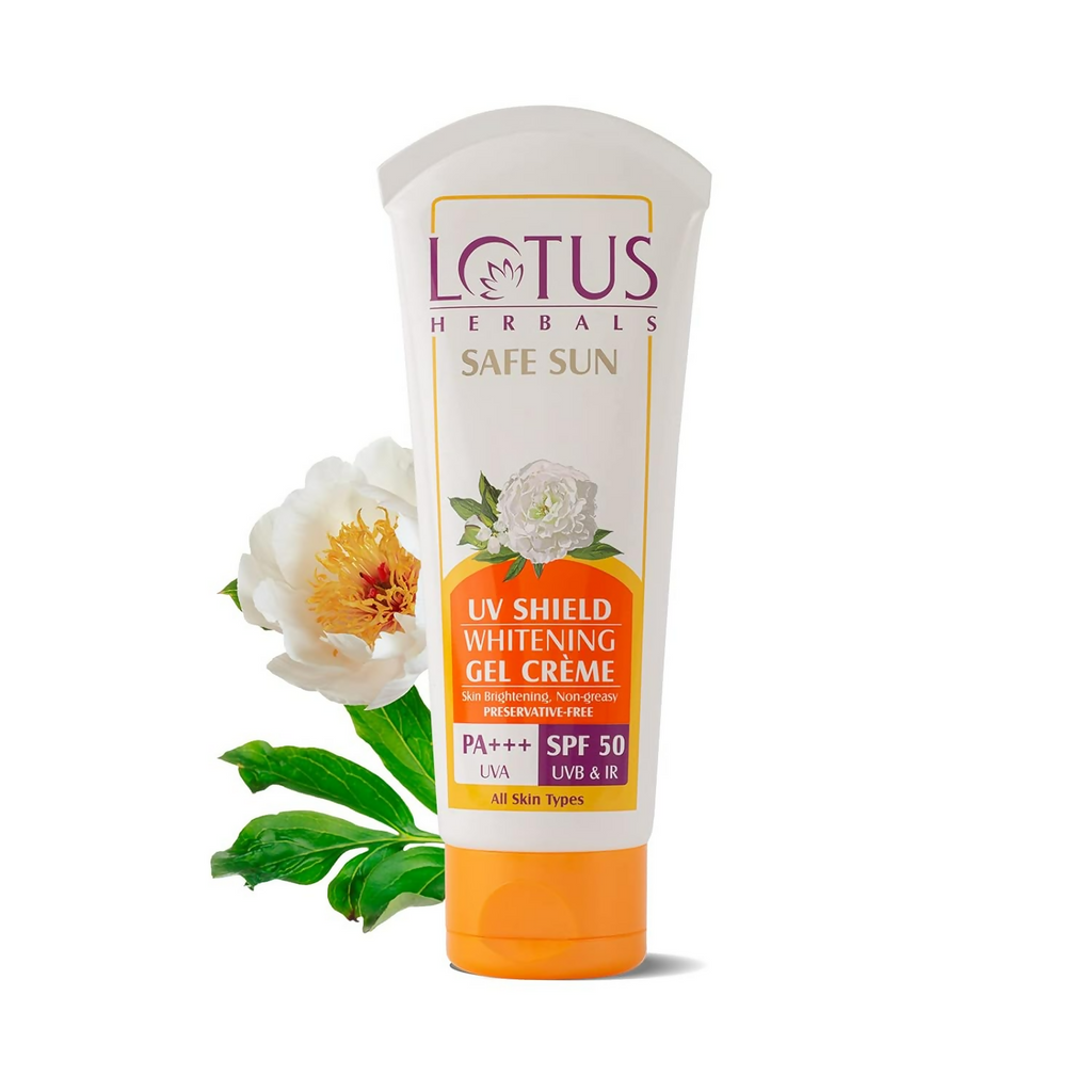 Lotus Herbals UV Shield Whitening Gel Creme | Grocsy