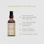 Old School Rituals Red Sandalwood & Saffron Age Defying Cleanser Face Wash | Grocsy
