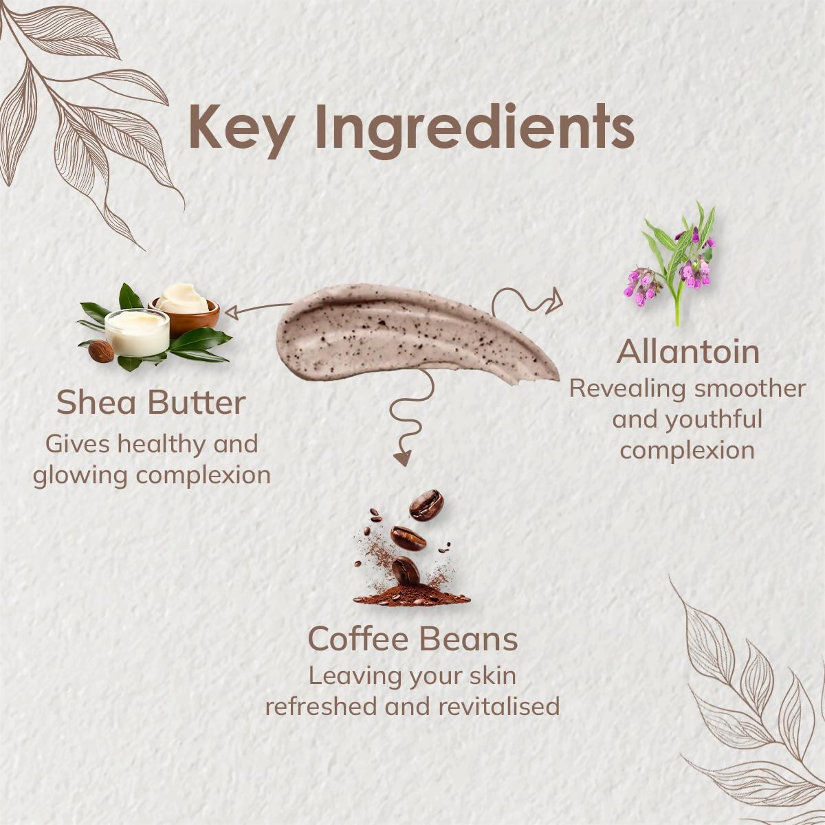NatAura Coffee Face Scrub | Grocsy