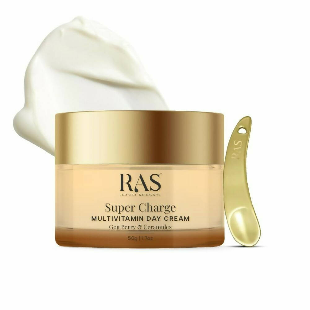 Ras Luxury Oils Super Charge Day Cream with Multivitamin SPF 30 | Grocsy