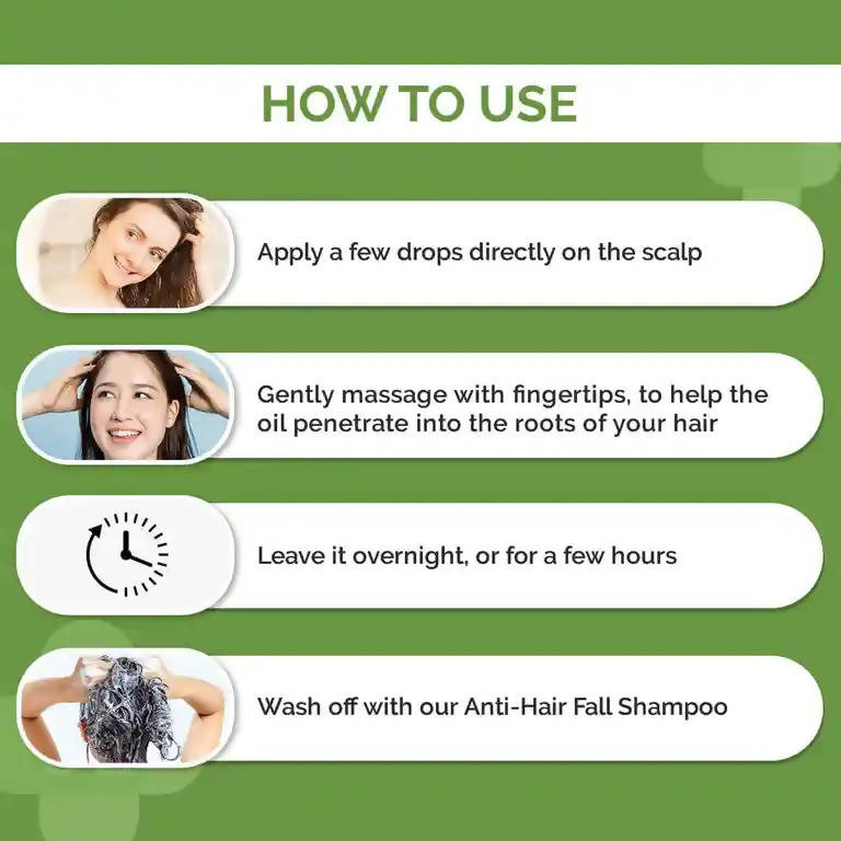 The Derma Co Anti-Hair Fall Oil for Enhanced Hair Growth | Grocsy