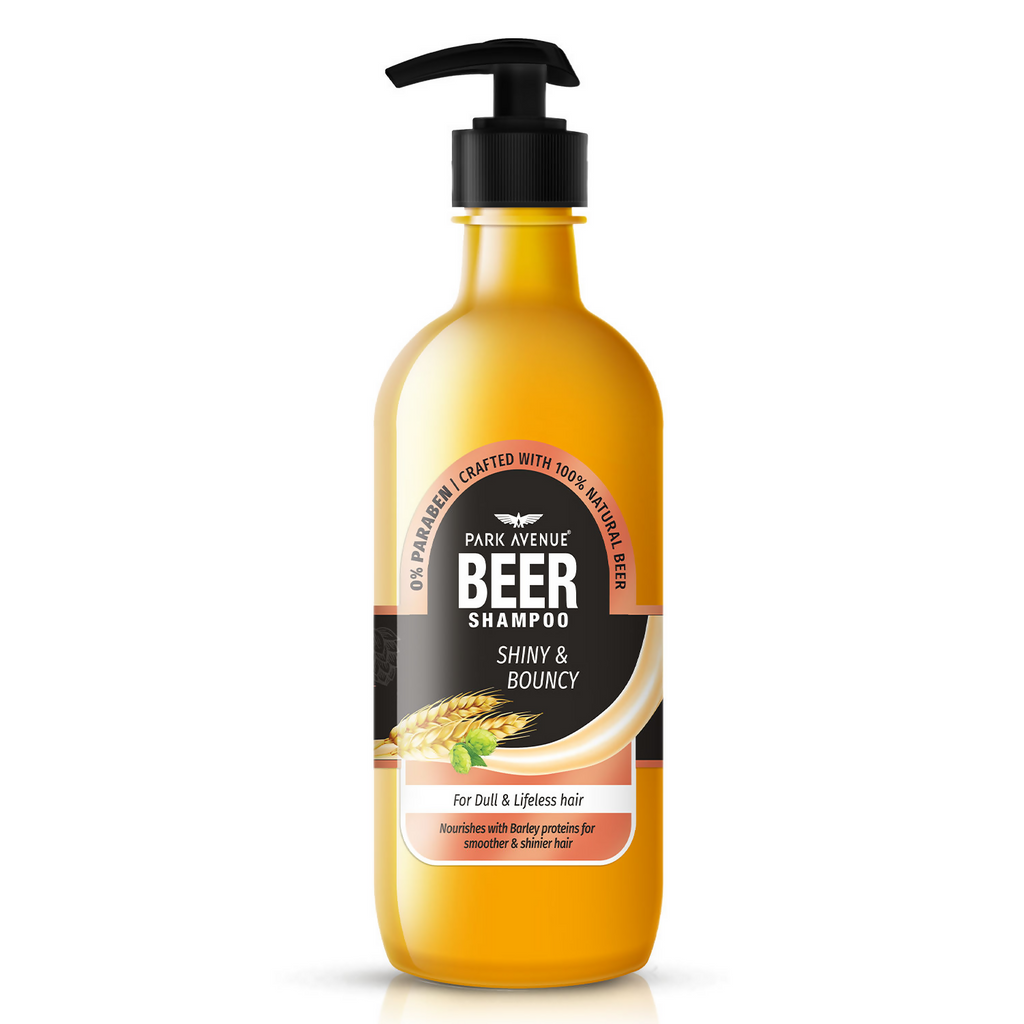 Park Avenue Shiny and Bouncy Beer Shampoo | Grocsy