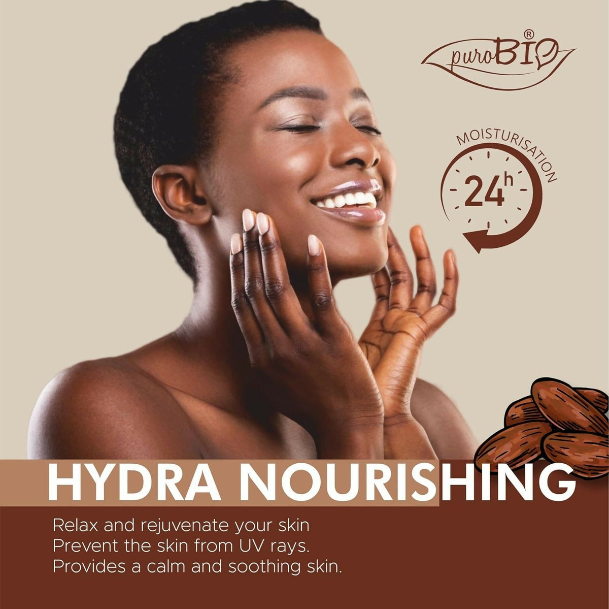 Purobio Cocoa butter Body Lotion with Hydra Nourishing | Grocsy