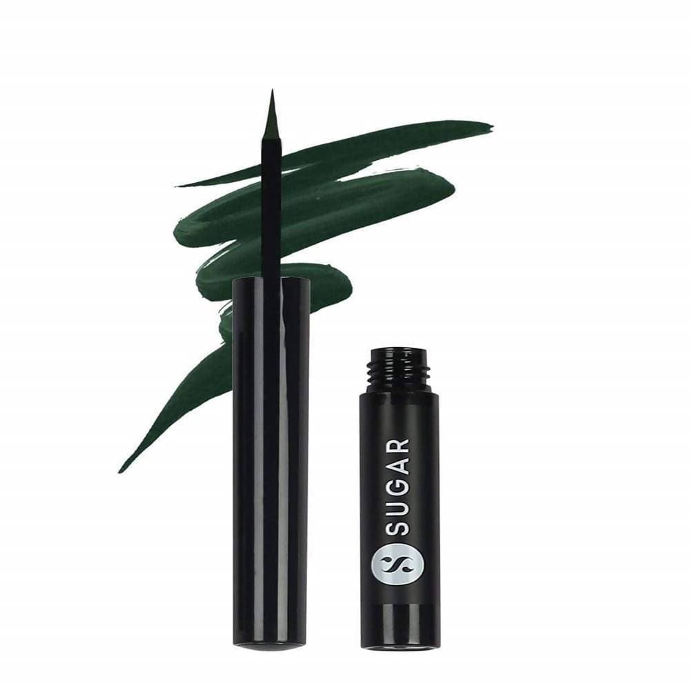 Sugar Eye Warned You So! Double Matte Eyeliner - Green Book (Marsh Green) | Grocsy
