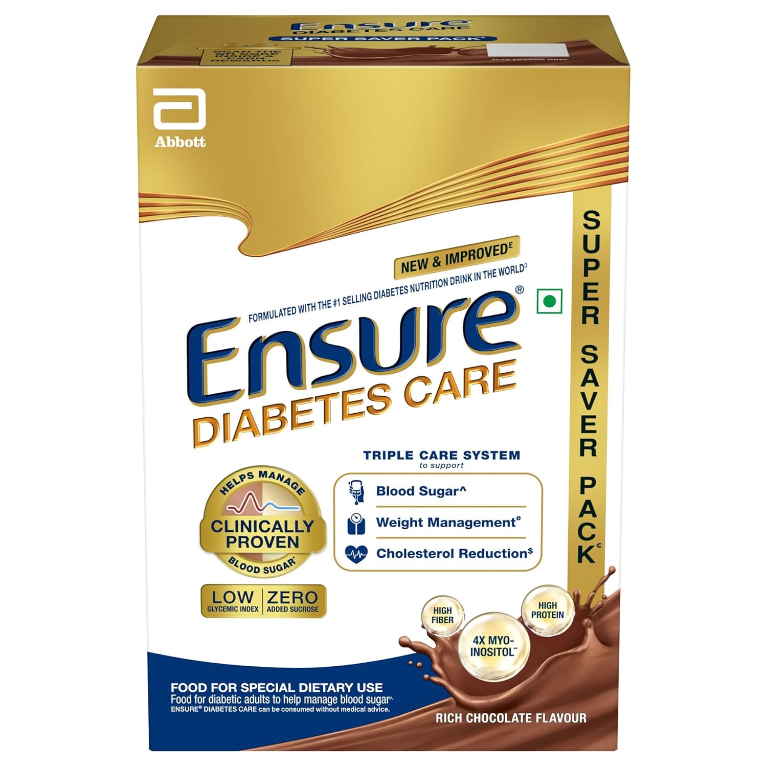 Ensure Diabetes Care Powder Chocolate Flavour | Grocsy