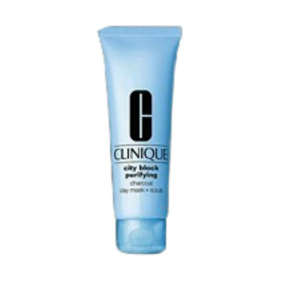 Clinique City Block Purifying Charcoal Clay Mask + Scrub | Grocsy