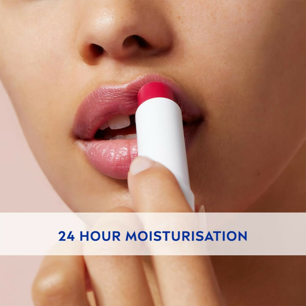 Nivea Cherry Shine Lip Balm 24 H Melt in Moisture Formula Glossy Finish | Grocsy