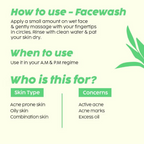 PLIX The Plant Fix Salicylic Acid Face Cleanser & Spot Corrector Gel Combo | Grocsy
