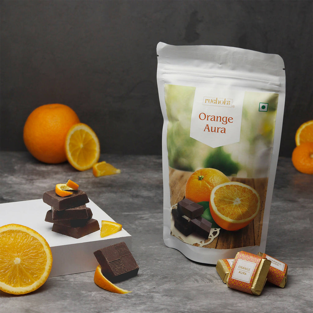 Dibha Ruchoks - Orange Aura Premium Chocolate | Grocsy