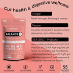 Cocosutra Lite - Balance- Sugar Free Drinking Chocolate Mix | Grocsy
