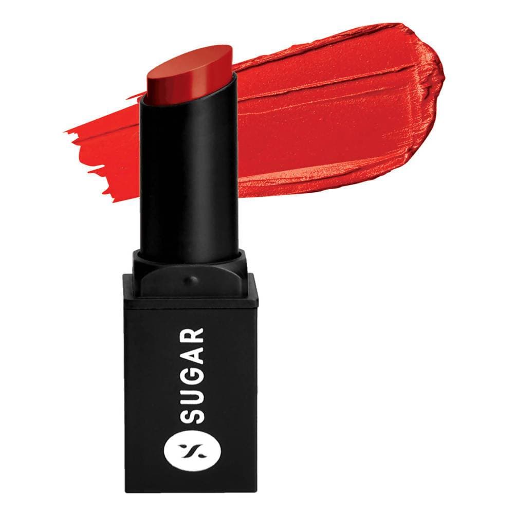 Sugar Never Say Dry Creme Lipstick - Christmas Coral (Deep Coral) | Grocsy