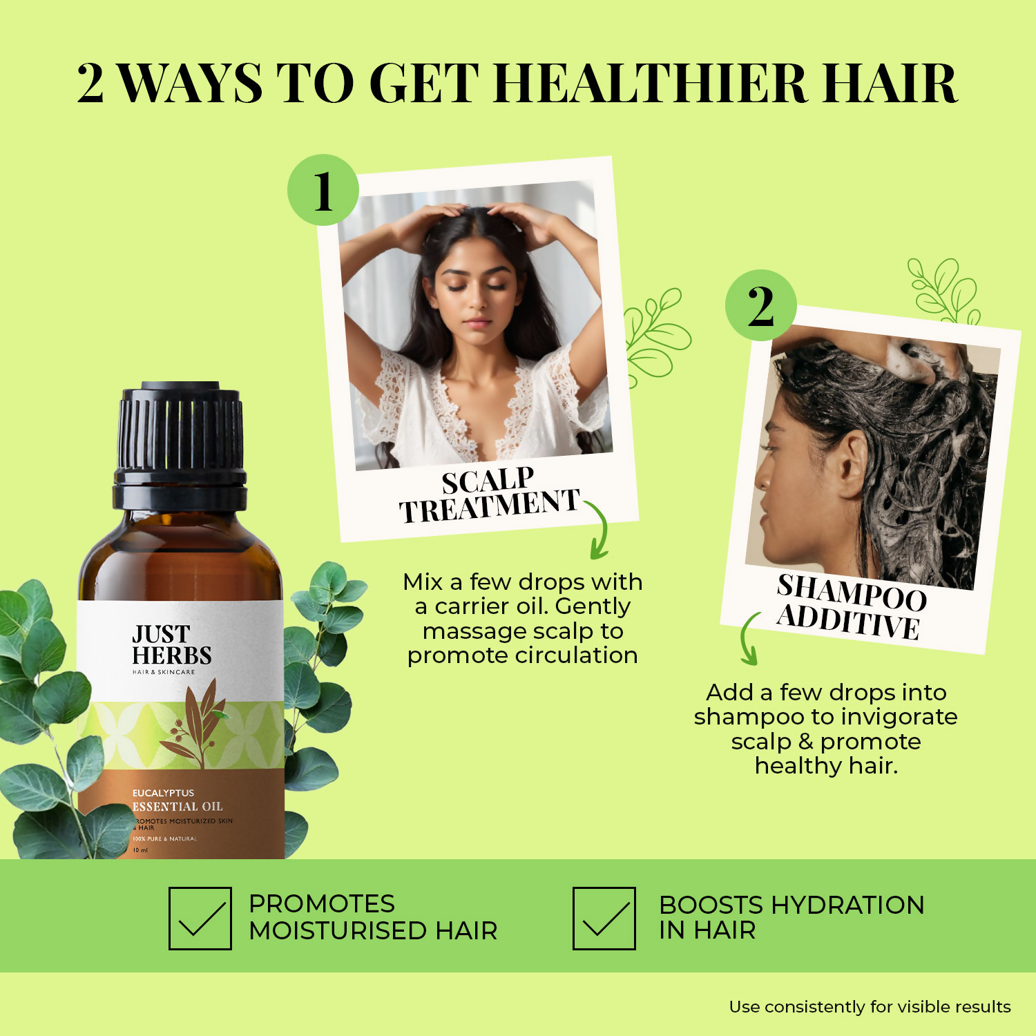Just Herbs Eucalyptus Essential Oil | Grocsy