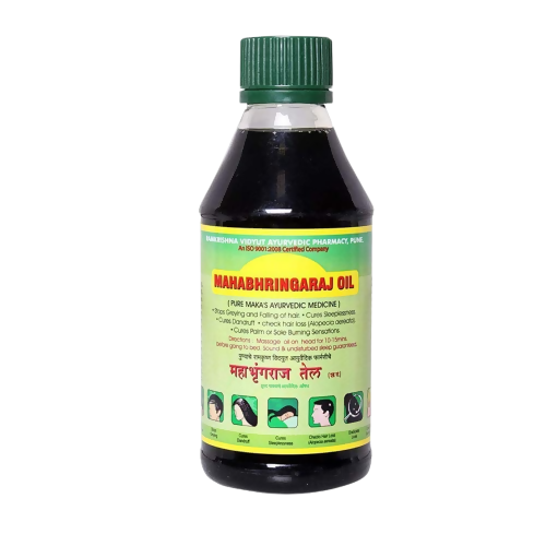 Mahabhringaraj Ayurvedic Hair Oil | Grocsy