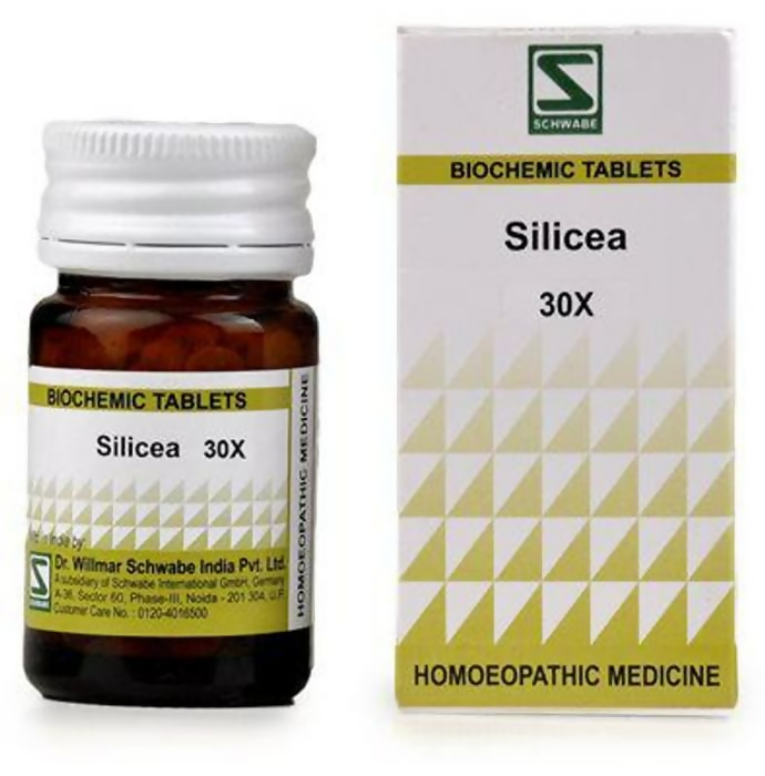 Dr. Willmar Schwabe India Silicea Biochemic Tablets | Grocsy