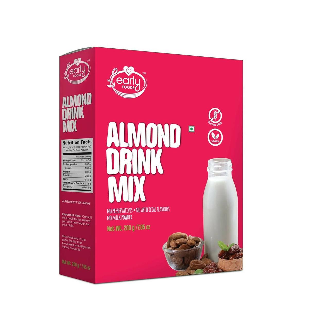 Early Foods Almond Drink Mix for Kids | Grocsy