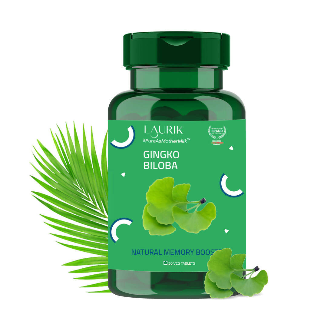 Laurik Foods Ginkgo Biloba 120 Mg Tablets | Grocsy