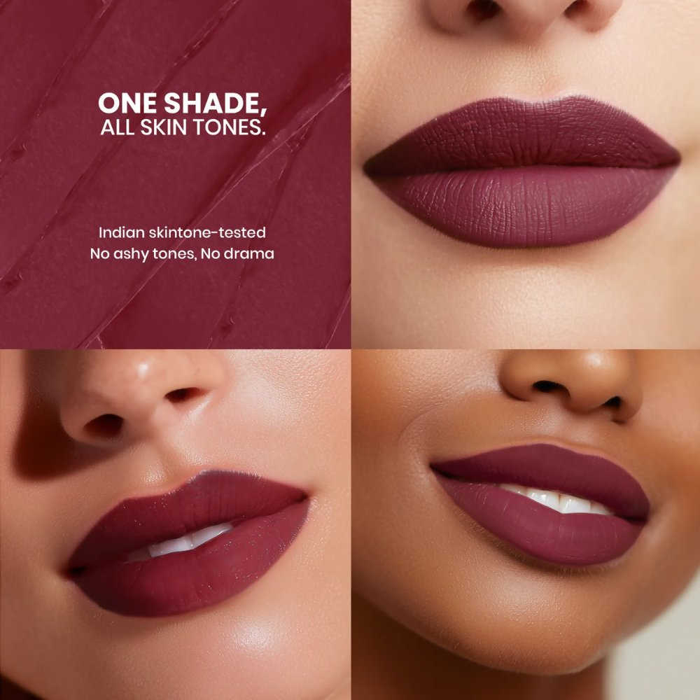 NY Bae Transfer-proof Matte Crayon Lipstick – Sangria 03 | Grocsy
