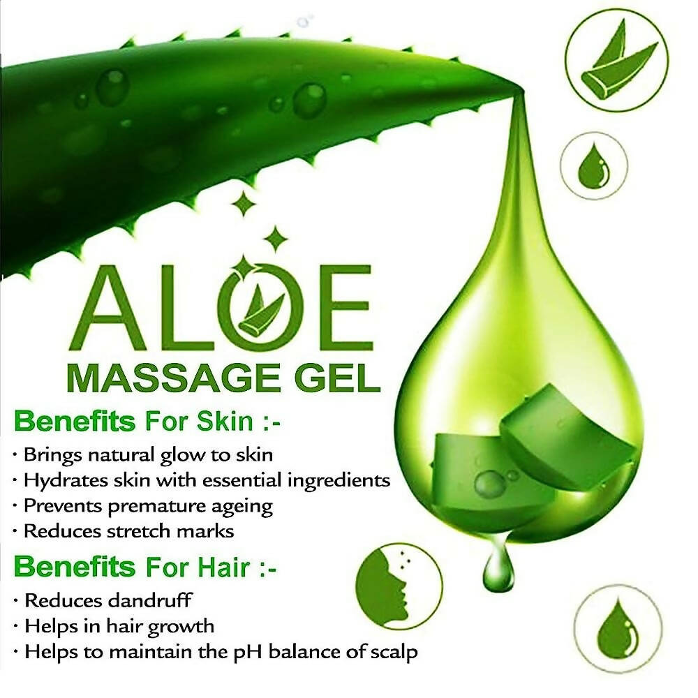 NutriGlow Aloe Vera Gel | Grocsy