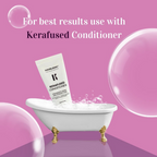 Hair Logic Kerafused Shampoo For Frizzy Hair Ideal for Men & Women | Grocsy