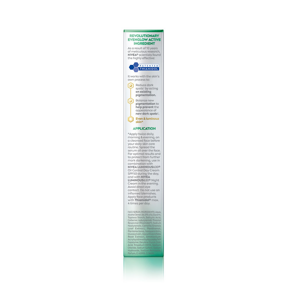 Nivea Luminous Even Glow Oil Control Serum | Grocsy
