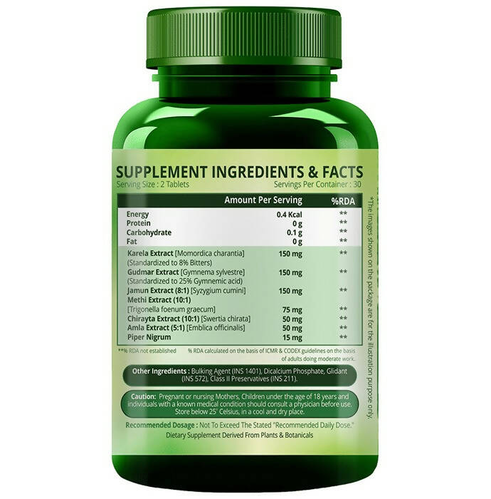 Himalayan Organics Gluco Balance Tablets | Grocsy