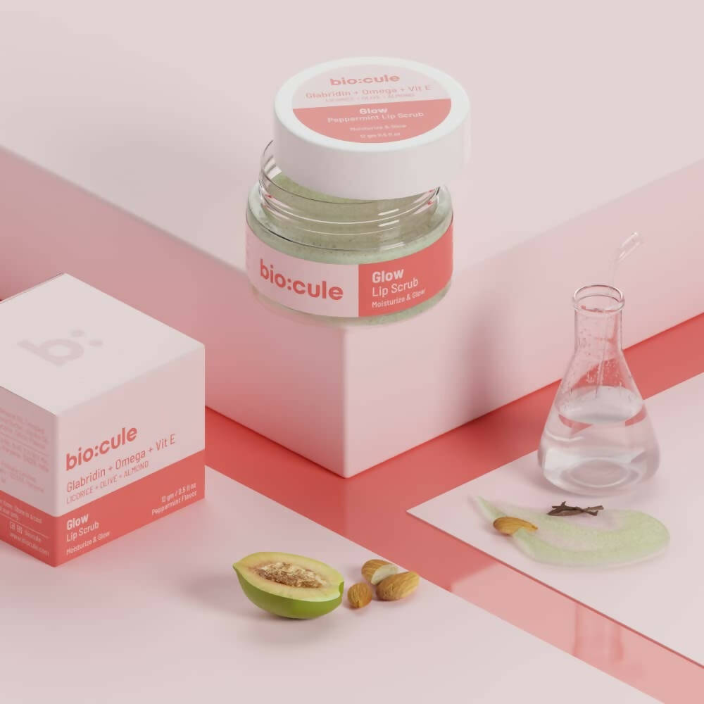 Biocule Glow Lip Scrub | Grocsy